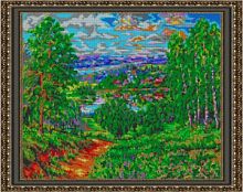 К-531 рисунок для бисера "Просторы" 48*38 см