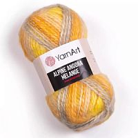 Пряжа Альпина Ангора Меланж (Alpine angora melange)