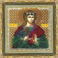 040ПМИ Набор для вышивания бисером с рамкой "Икона Св. мученица Алла"